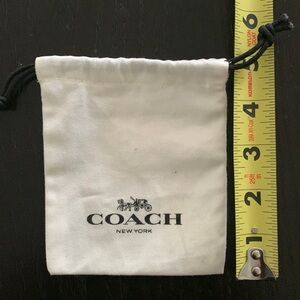Coach dust bag